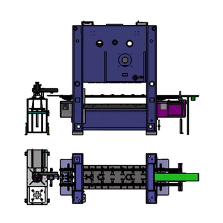 3-осевая система передачи для автоматической нажатию штамповки