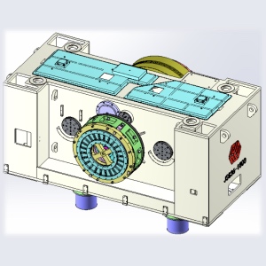 Два очка Gear Press Crown