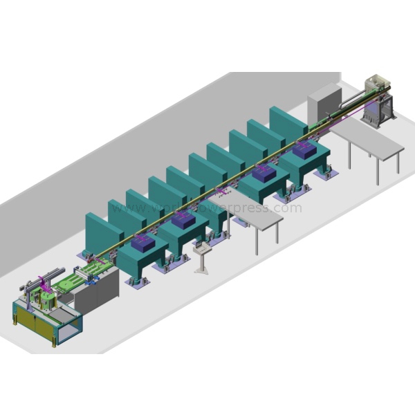 Muti Station Station Stamping Line Line Servo Transfer Bar