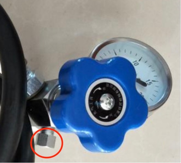 Переключатель релиз наполнения азота